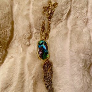 Kendra Scott Rayne necklace in Albalone